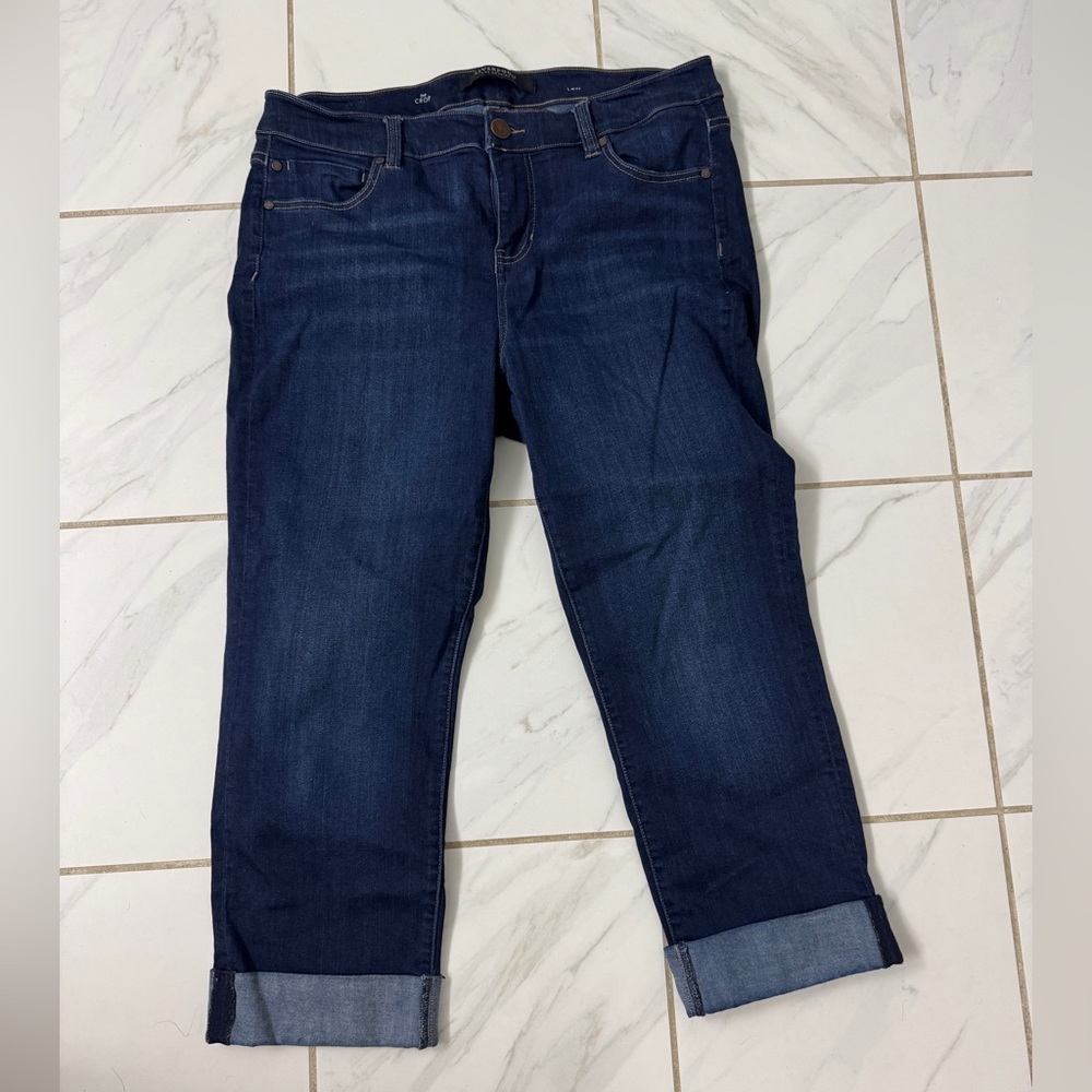 Liverpool Women's Indigo The Crop Jeans 14W